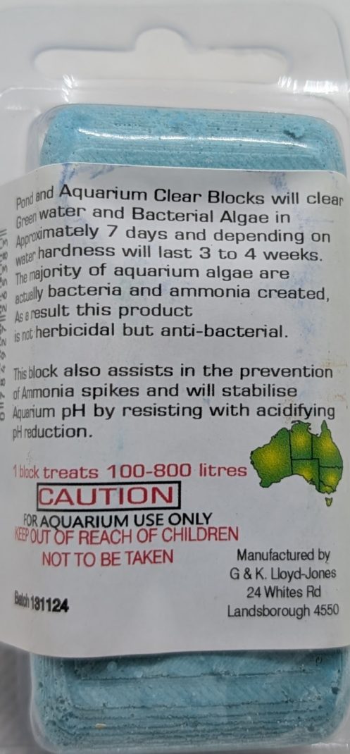 Independent Store Brand Pond Block – Blue (100-800Ltrs)