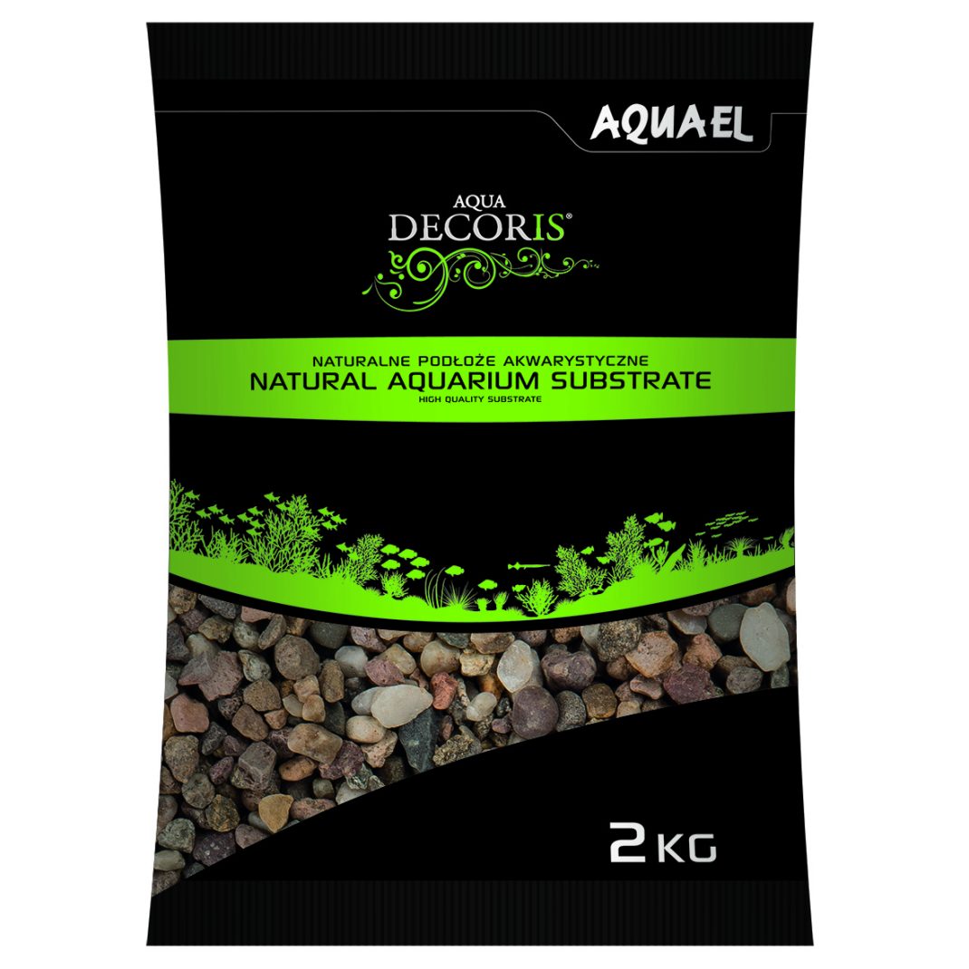 Aquael Multicolor Gravel 3-5mm 2kg