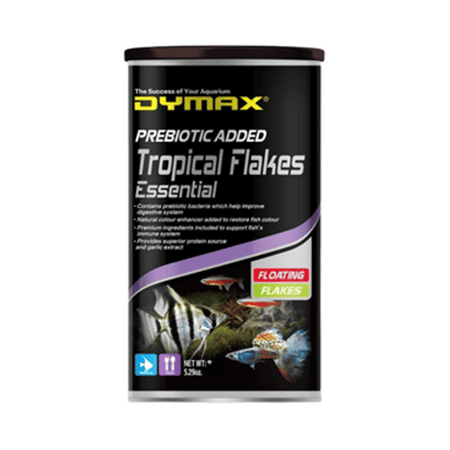 DYMAX TROPICAL FLAKES ESSENTIAL 20G FLOATING FLAKES