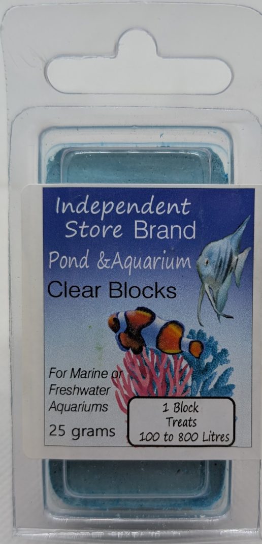 Independent Store Brand Pond Block – Blue (100-800Ltrs)