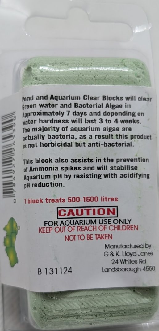 Independent Store Brand Pond Block – Green (500-1500Ltr)