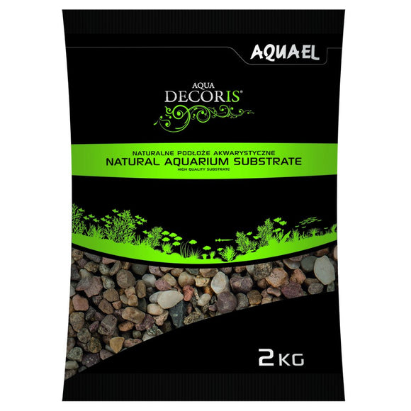 Aquael Multicolor Gravel 3-5mm 2kg