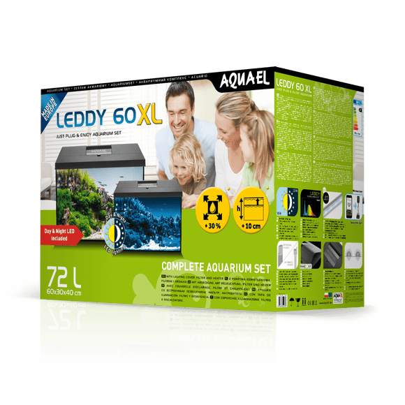 Aquael Leddy 60XL Aquarium Set