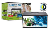 Aquael Leddy Day & Night 60 Black Aquarium Set