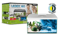 AQUAEL Leddy Day & Night 60 White Aquarium Set PICKUP ONLY