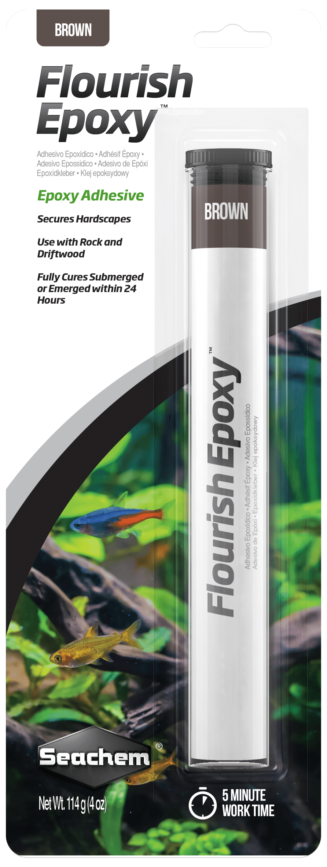 Seachem Flourish Epoxy Brown 114g