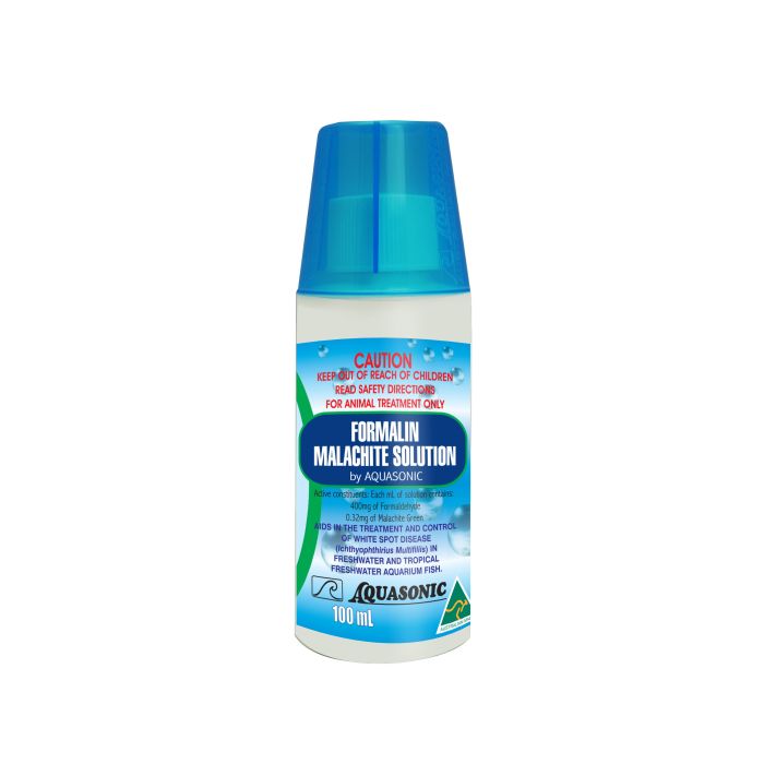 Aquasonic Formalin/Malachite Solution 100ml