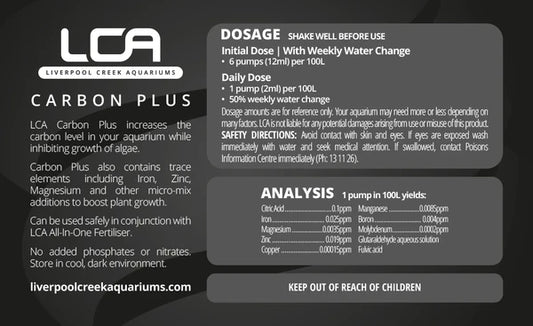 LCA Carbon PLUS (Shrimp Safe) 500ml