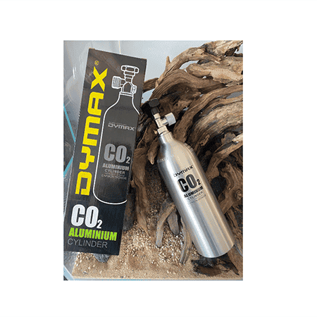 DYMAX CO2 ALUMINIUM CYLINDER 2L FILLED