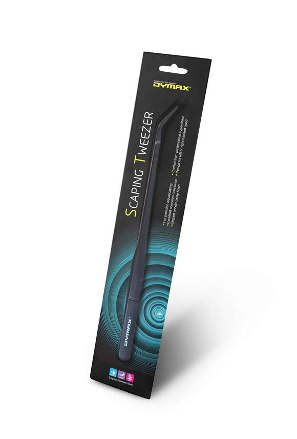 DYMAX STAINLESS STEEL TWEEZERS-CONTRA ANGLE