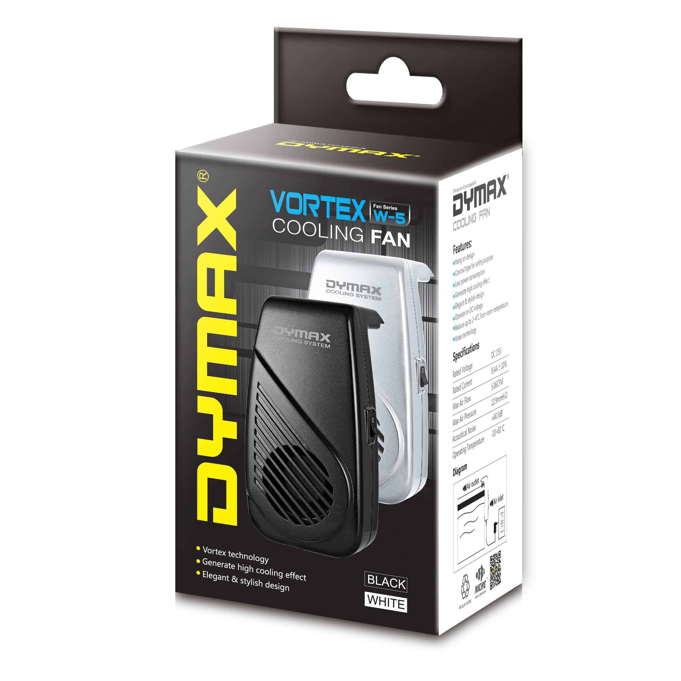 DYMAX VORTEX COOLING FAN W-5 WHITE