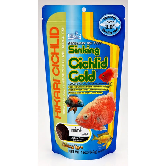 Hikari Sinking Cichlid Gold Mini - 342g