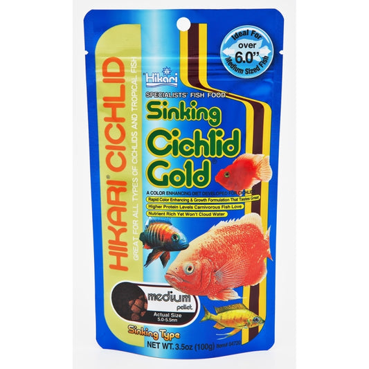 Hikari Sinking Cichlid Gold Medium - 100g