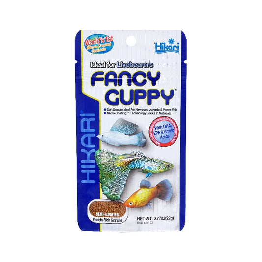 Hikari Fancy Guppy - 22g
