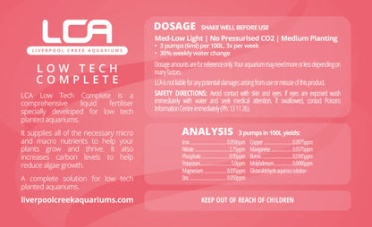 LCA Low Tech Complete 500ml