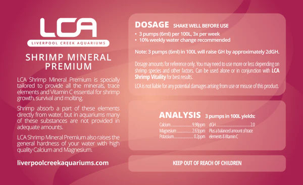 LCA Shrimp Mineral Premium (Shrimp GH+ 3.8 :1)