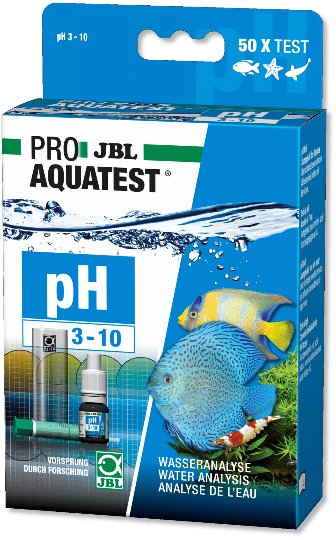 JBL PROAQUATEST Kit pH 3.0-10.0