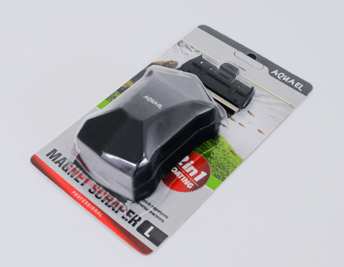 AQUAEL Magnet Glass Cleaner & Scraper 2-in-1 L