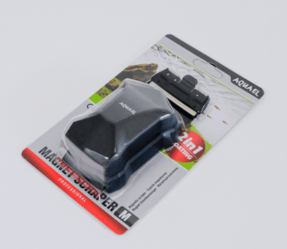Aquael Magnet Glass Cleaner & Scraper 2-in-1 M