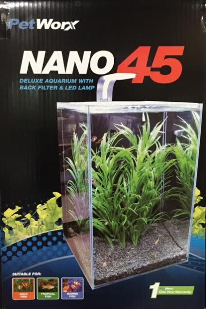 Pet Worx Nano 45 Aquarium 40Lt