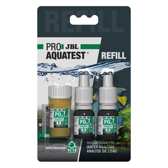 JBL PROAQUATEST Kit Refill – Phosphate (PO4) Sensitive