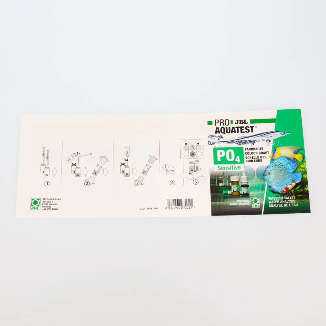 JBL PROAQUATEST Kit Phosphate (PO4) Sensitive
