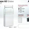 AQUAEL Ultrascape 60 (Snow) Package PICKUP ONLY